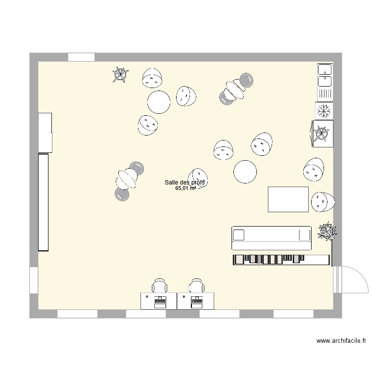 salle LGT SALS. Plan de 0 pièce et 0 m2