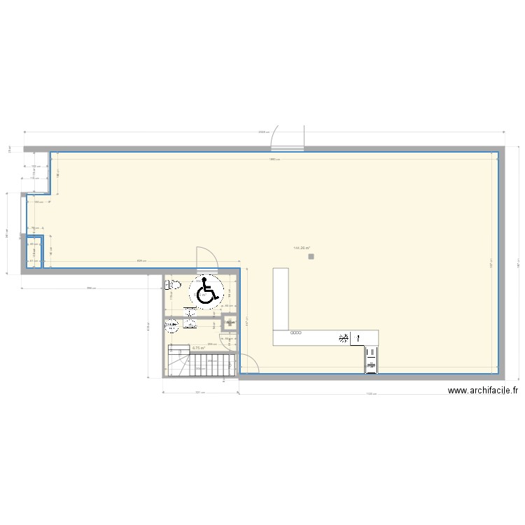 sas miss daysi etat projet base. Plan de 0 pièce et 0 m2