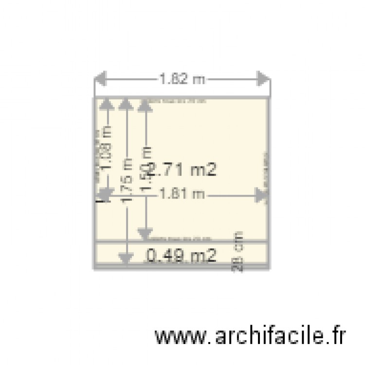 cabche quad 2. Plan de 0 pièce et 0 m2