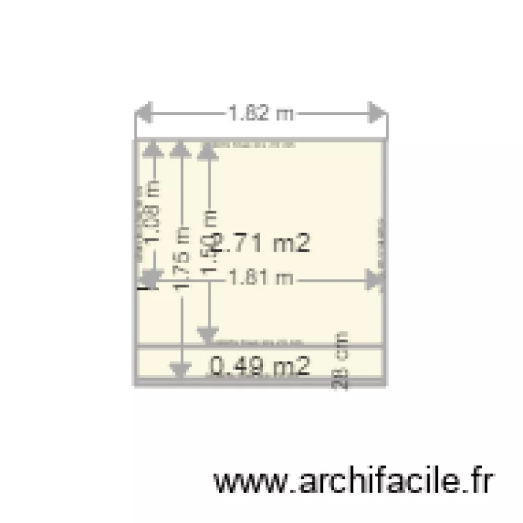 cabche quad 2. Plan de 
