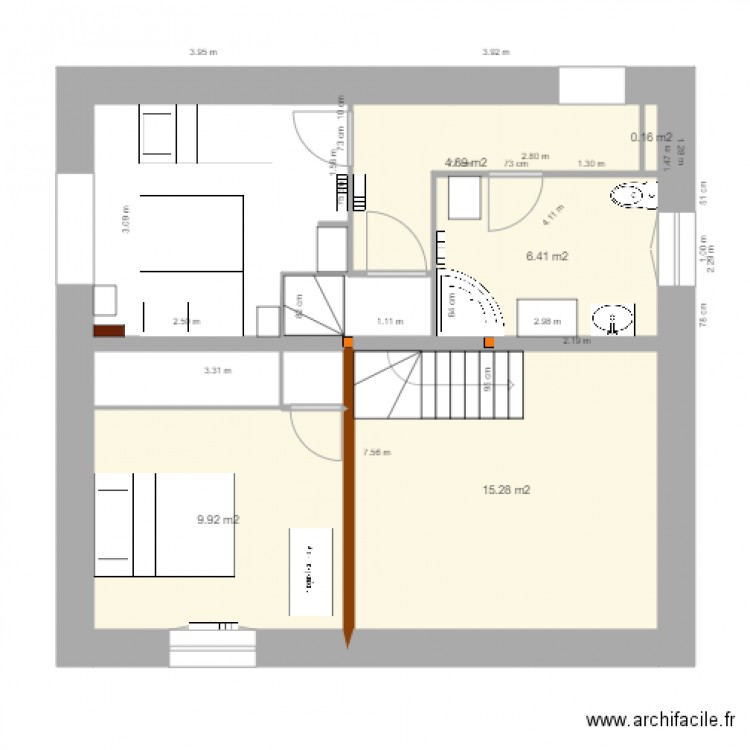 grange V39 du 28 mars . Plan de 0 pièce et 0 m2