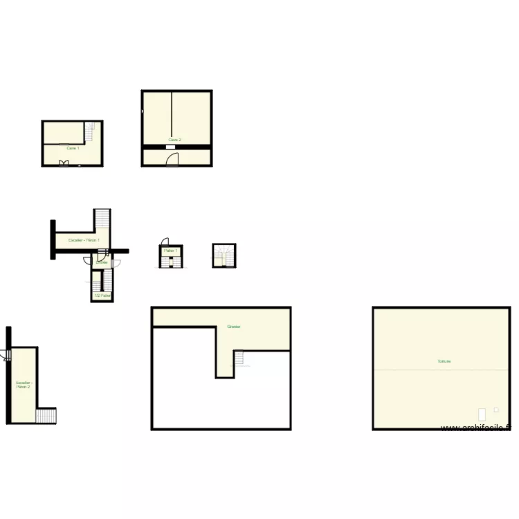 WARIN COMMUNS. Plan de 