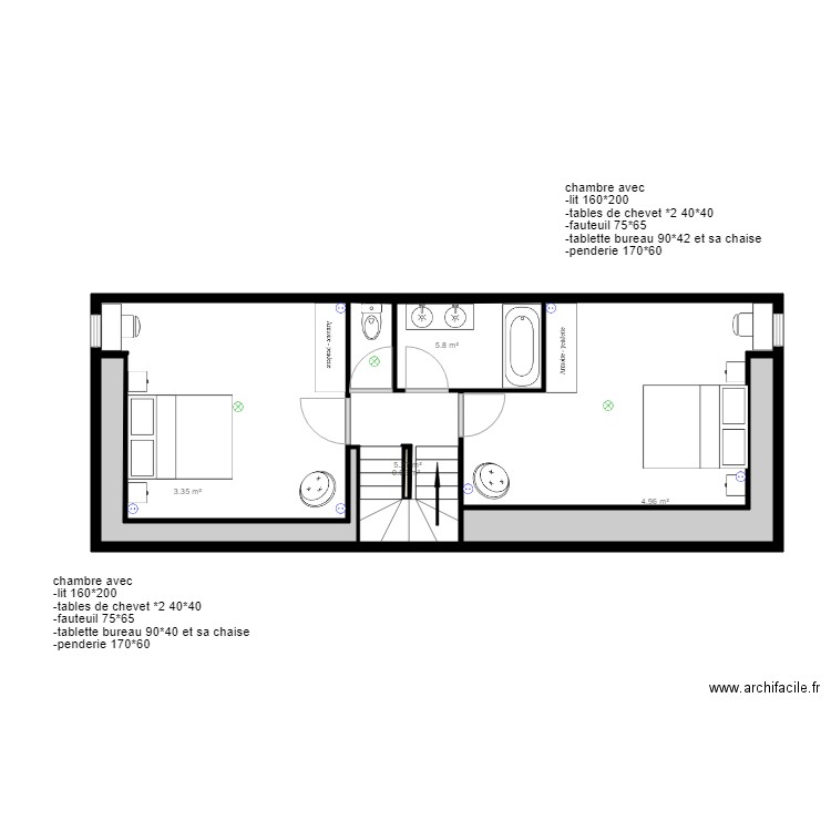 R2 details. Plan de 0 pièce et 0 m2