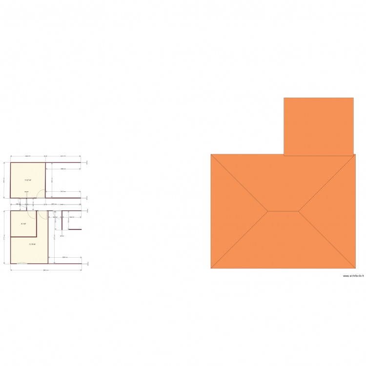 maison perso. Plan de 0 pièce et 0 m2