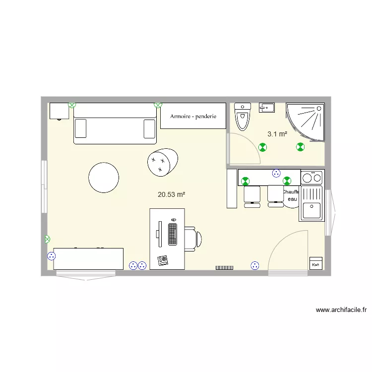 loft. Plan de loft. Plan de