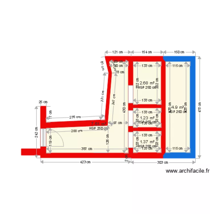WC AUX 2 PONTS EXSISTANT . Plan de WC AUX 2 PONTS EXSISTANT . Plan de