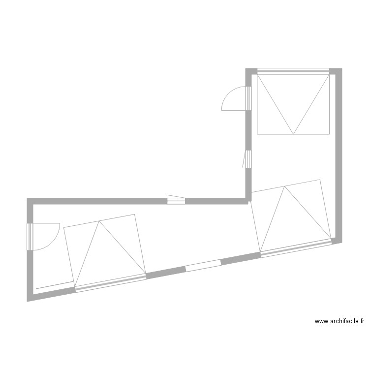 Meschers garage plan de masse. Plan de 0 pièce et 0 m2