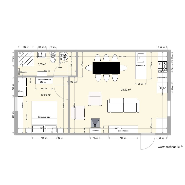 appart guillaume. Plan de 0 pièce et 0 m2