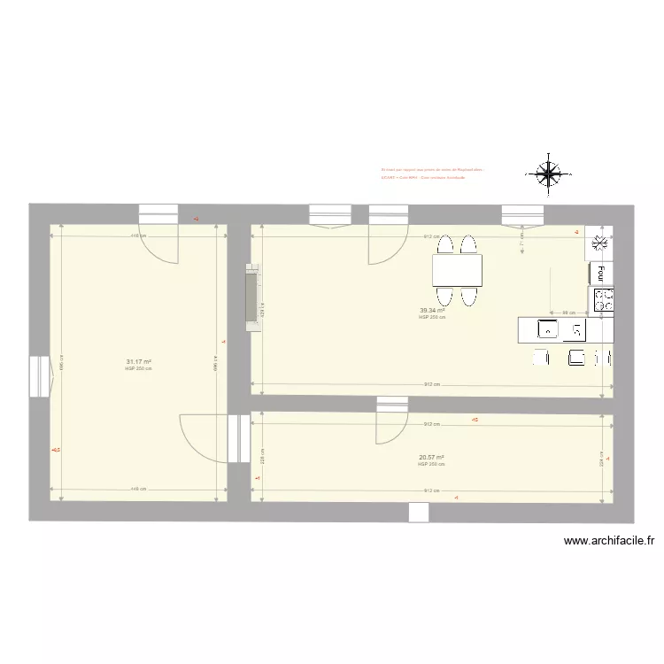 20201116 MAISON DE FERME RDC. Plan de 20201116 MAISON DE FERME RDC. Plan de