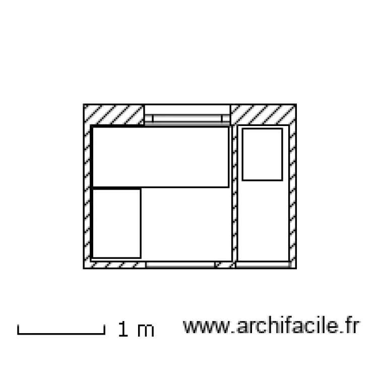 SDB - 1ER - ETAGE. Plan de SDB - 1ER - ETAGE. Plan de