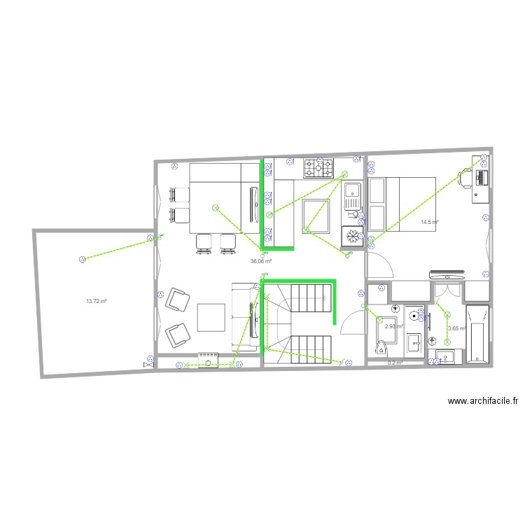 braga 50 piso 3. Plan de 0 pièce et 0 m2