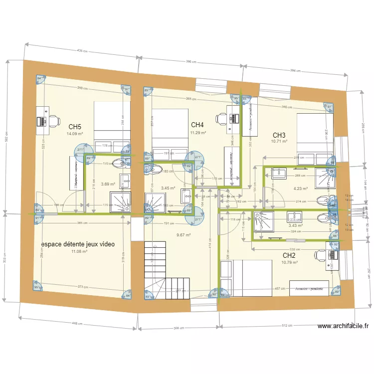 lac division1er. Plan de 