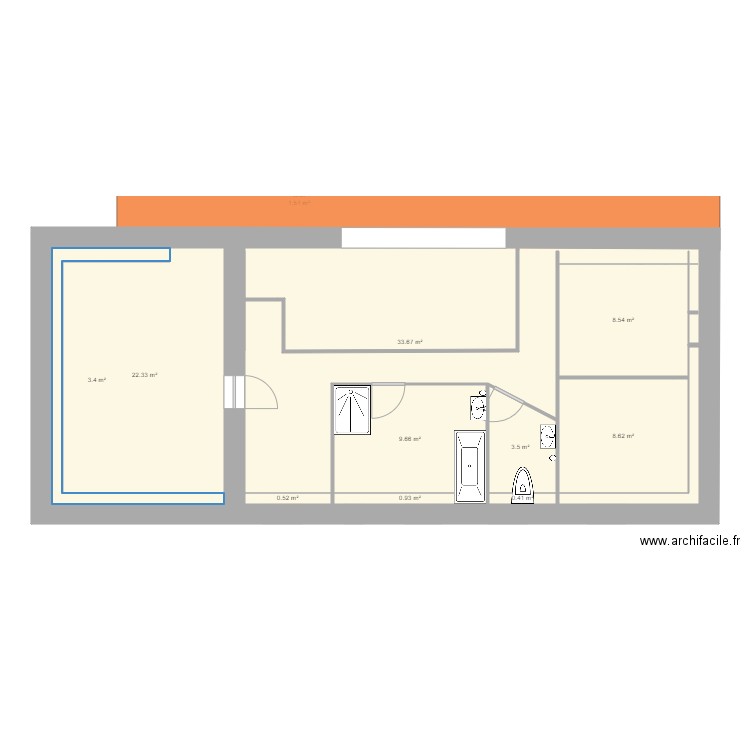 plan nouvelle maison vraies côtes rdch et 1er etage. Plan de 0 pièce et 0 m2