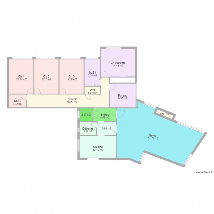 maison BREDE 4. Plan de 0 pièce et 0 m2