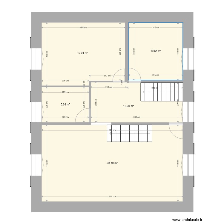 Maison 1er. Plan de 0 pièce et 0 m2