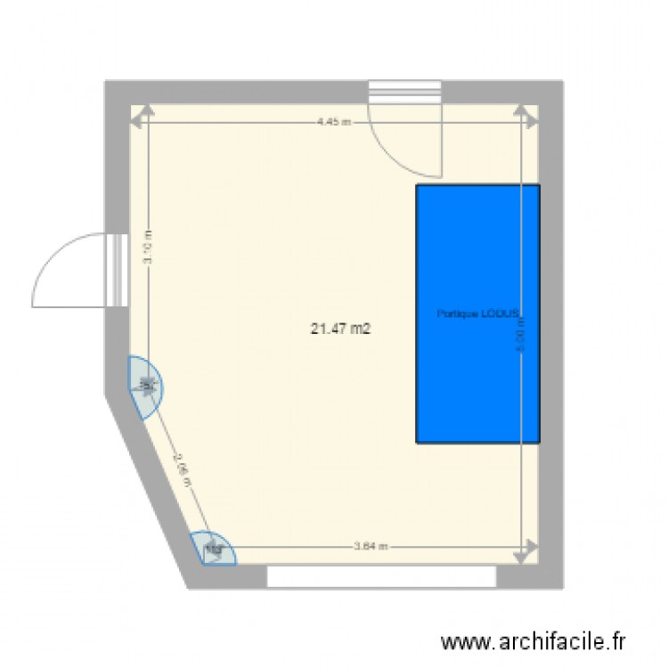 Plan 1 M POLARD. Plan de 0 pièce et 0 m2