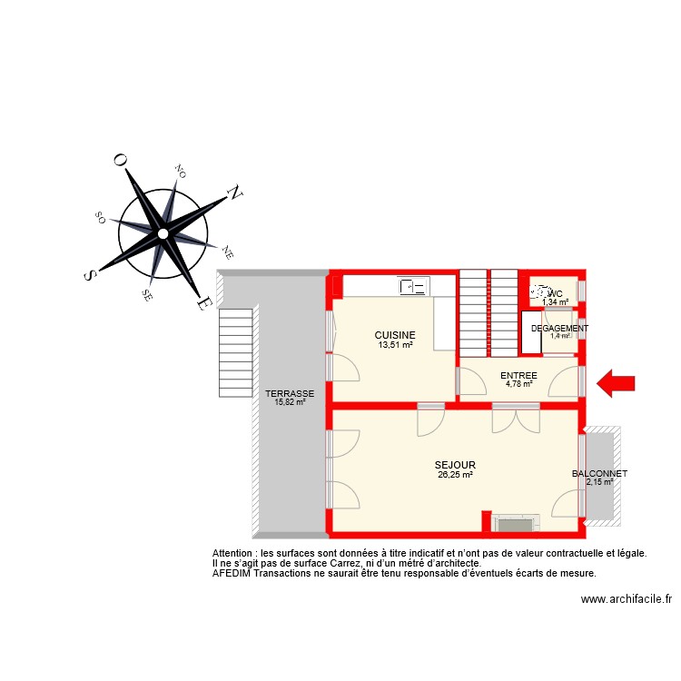 BI 6683 RDC. Plan de 0 pièce et 0 m2