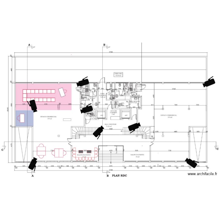 projetOLDE. Plan de 0 pièce et 0 m2