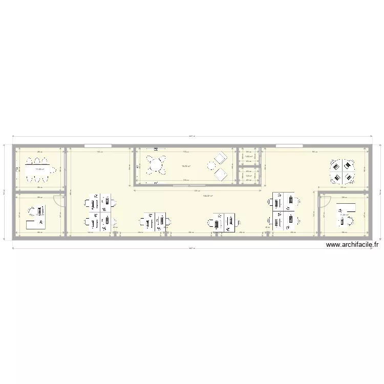bureau exemple. Plan de bureau exemple. Plan de