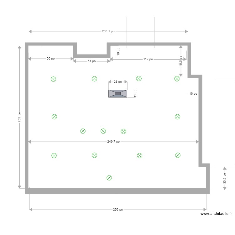 plancuisine20221012. Plan de 1 pièce et 33 m2