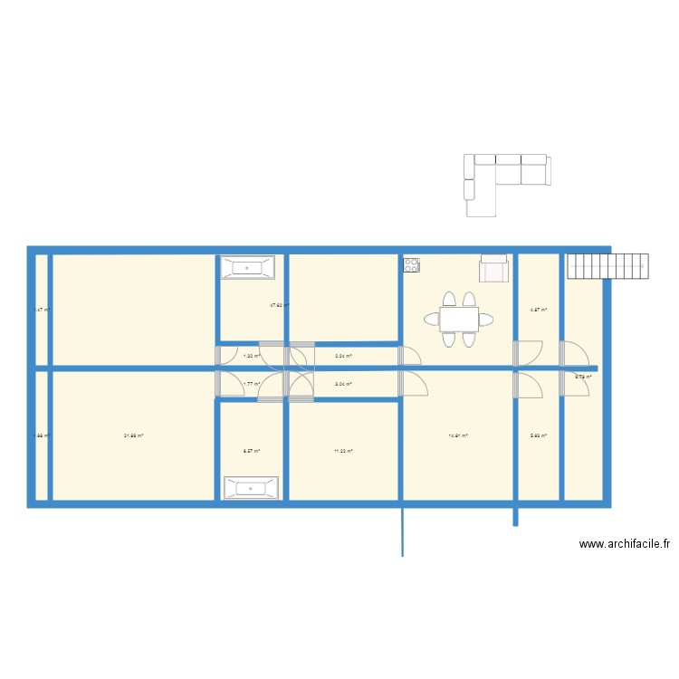 PLAN. Plan de 0 pièce et 0 m2