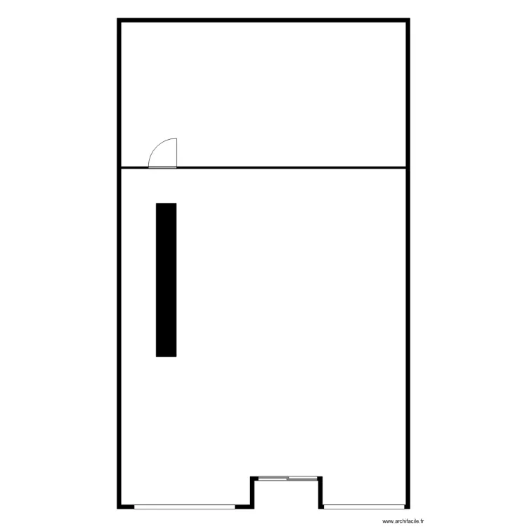 TABAC DES HANGARS BORDEAUX. Plan de 