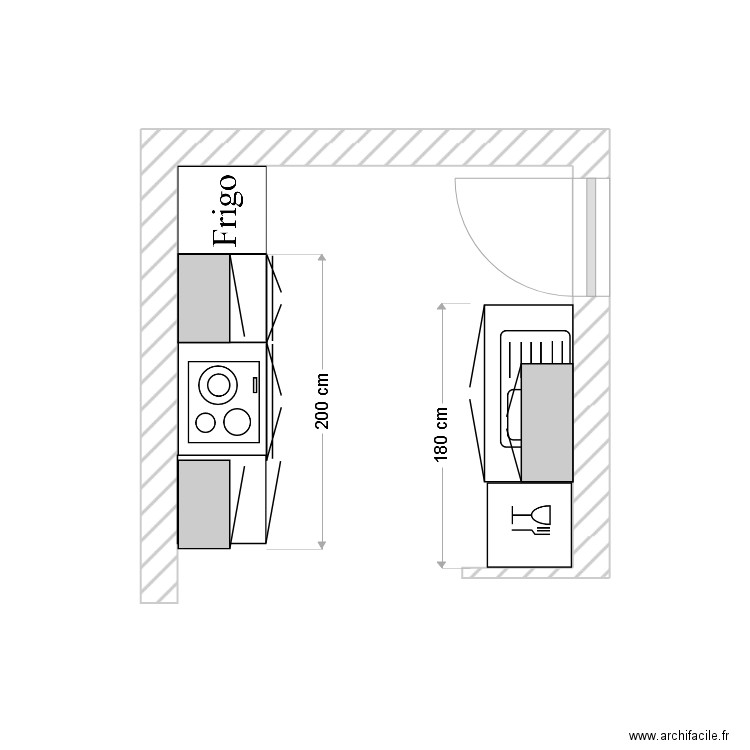 appart 8. Plan de 0 pièce et 0 m2