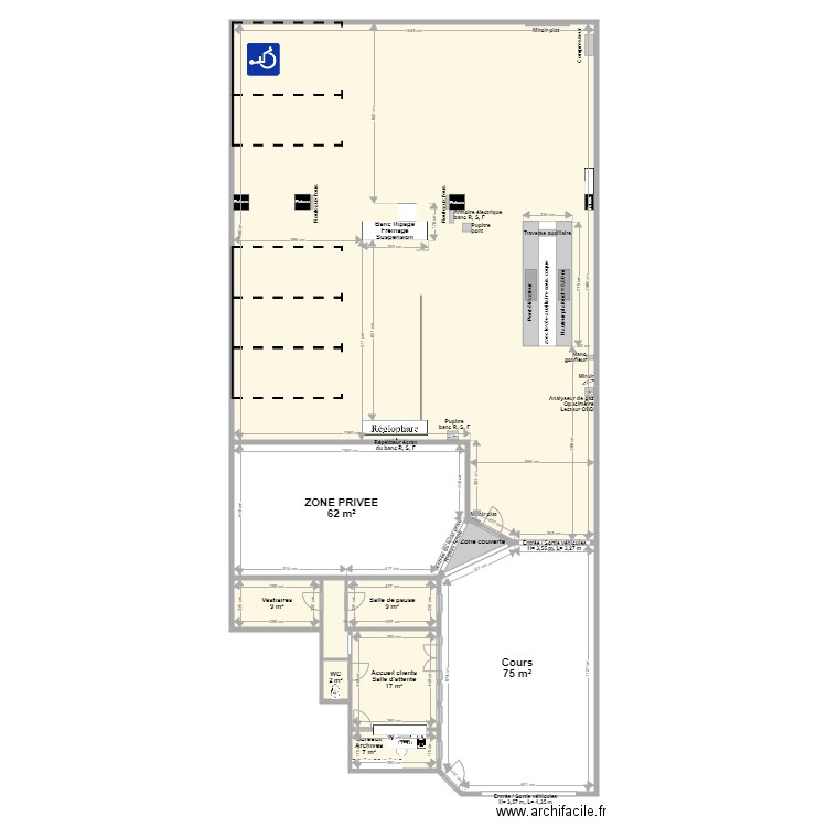 CCT VL LE HAVRE. Plan de 10 pièces et 525 m2