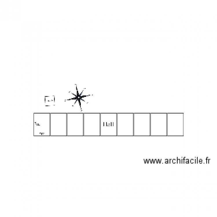 Schéma implant bâtiment PG 1 1/100. Plan de 0 pièce et 0 m2