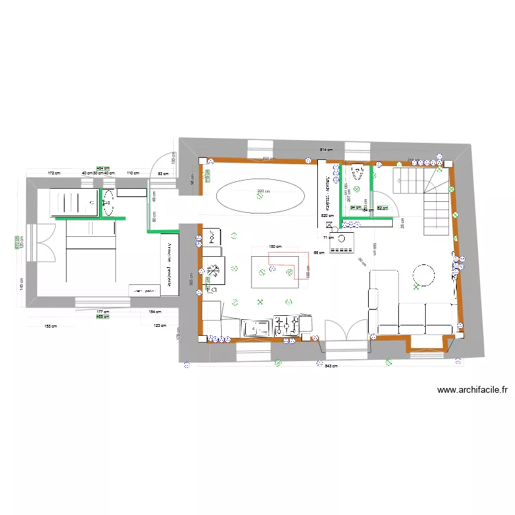 RDChauss&eacute;e  BONNES C&Ouml;TES AU03/04. Plan de 