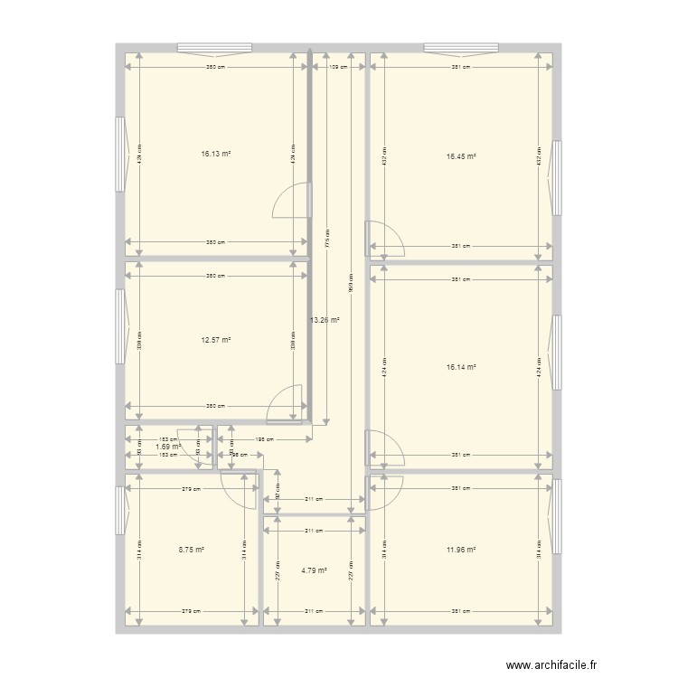 1er etage roche du pretre. Plan de 0 pièce et 0 m2