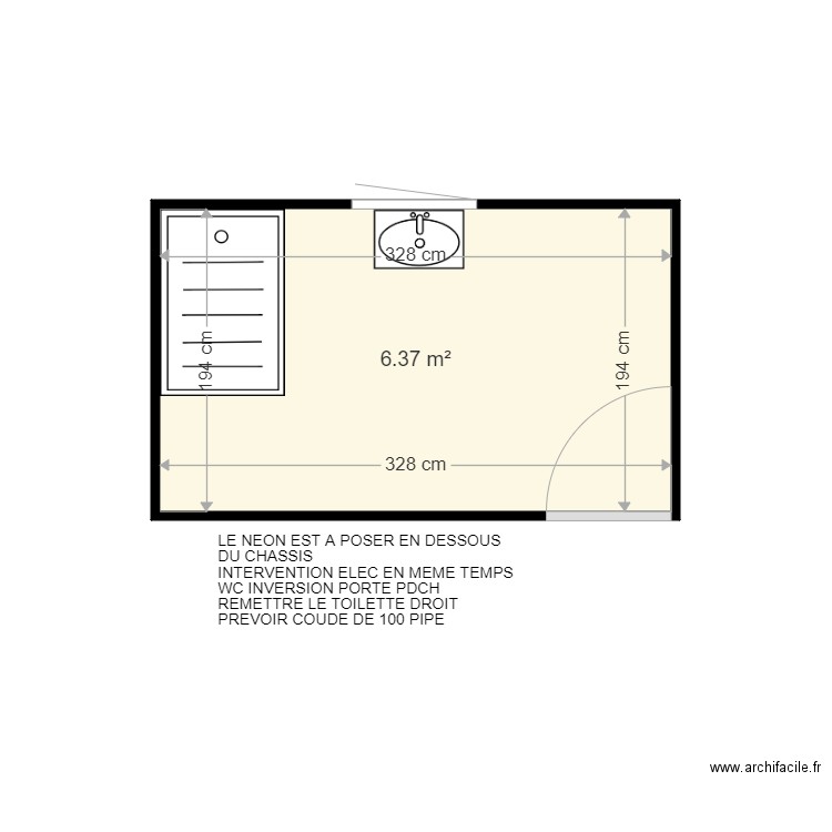 FLANDRIN J PIERRE . Plan de 0 pièce et 0 m2