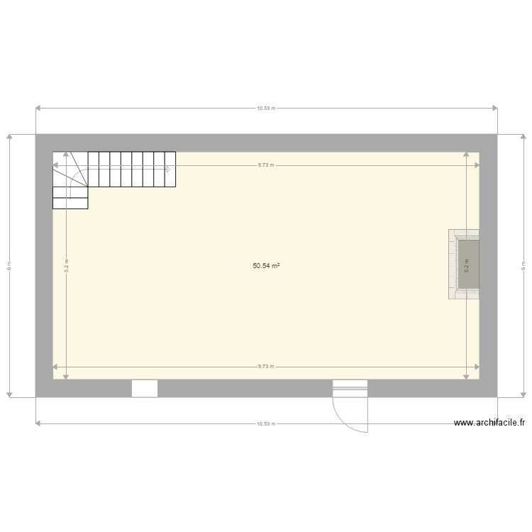 Maisonnette en pierre rez de chaussé. Plan de 0 pièce et 0 m2