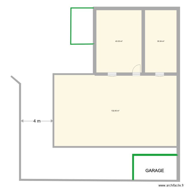 Masse APRES DIVISION. Plan de 0 pièce et 0 m2