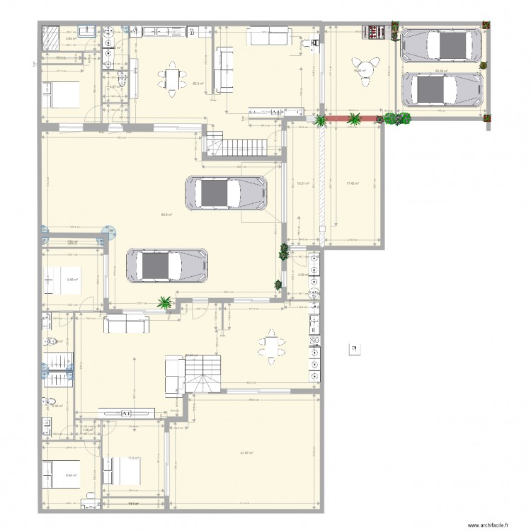 version4. Plan de 0 pièce et 0 m2