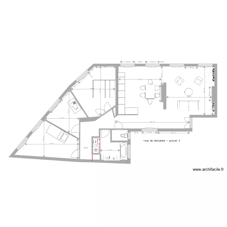 mezieres projet 5. Plan de 