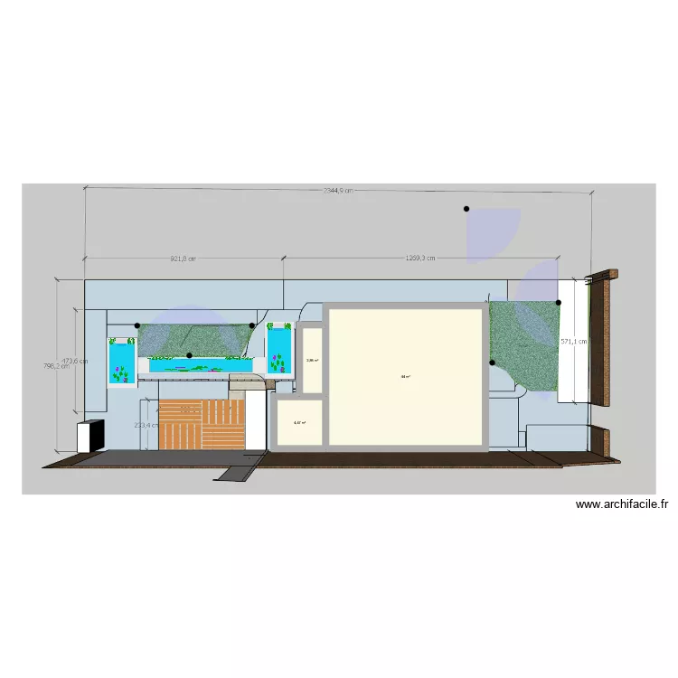jardin BA - arrosage. Plan de 3 et 51 m² jardin BA - arrosage. Plan de 3 et 51 m²