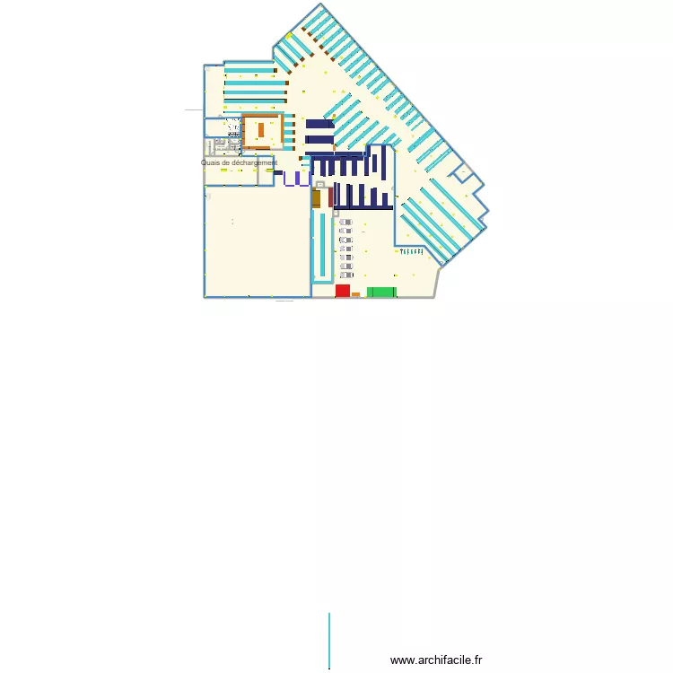 Reuilly V44 phase 1 . Plan de 