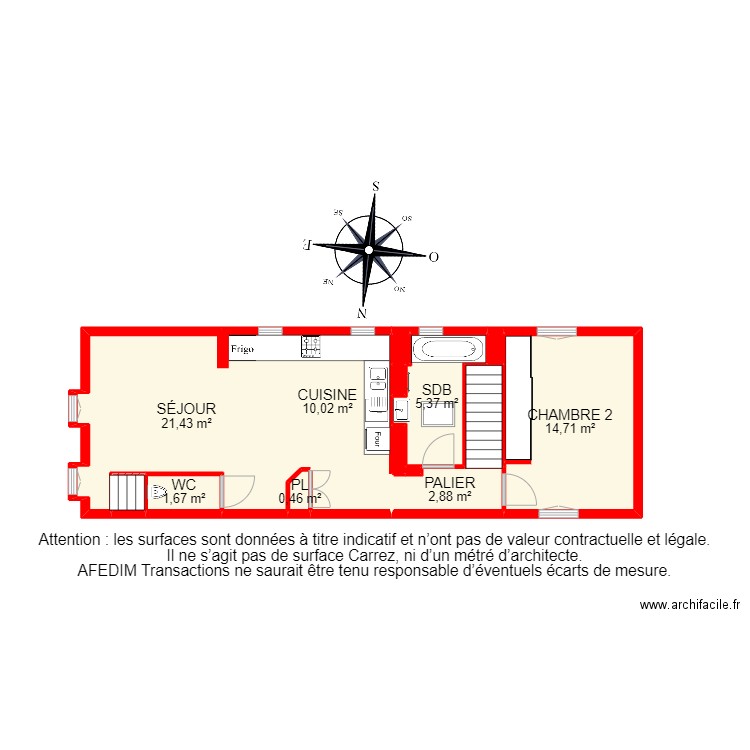 BI 16193 - . Plan de 33 pièces et 163 m2