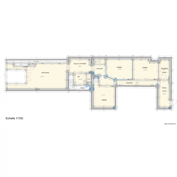 sci huet. Plan de 0 pièce et 0 m2