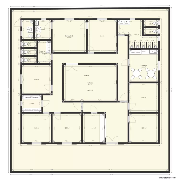 OFFICE30 V3. Plan de 0 pièce et 0 m2