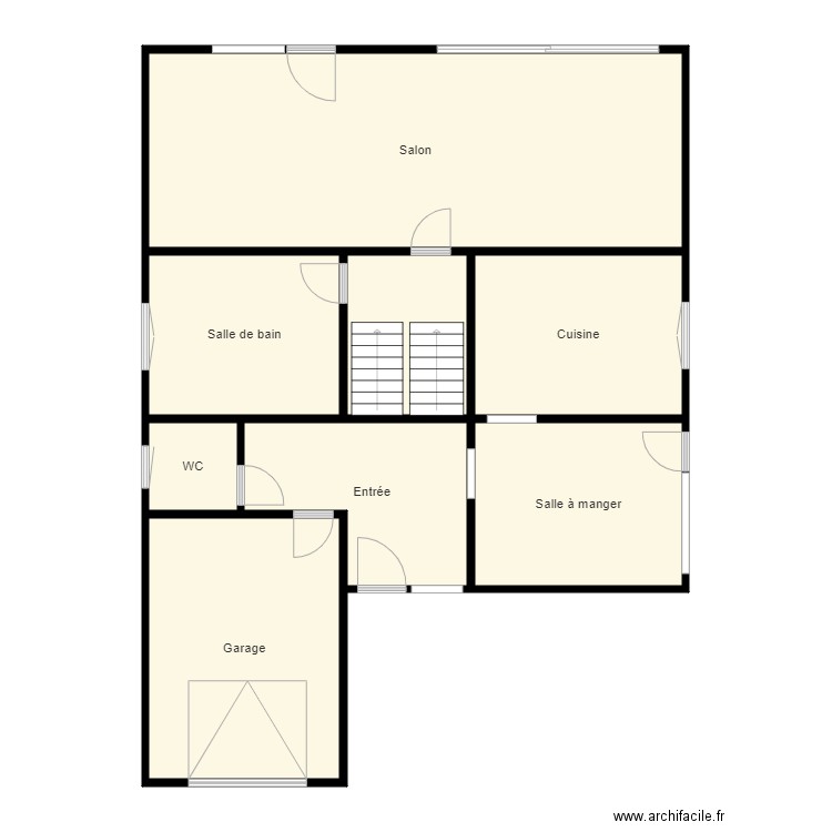 Croquis rch CHARIFI. Plan de 0 pièce et 0 m2