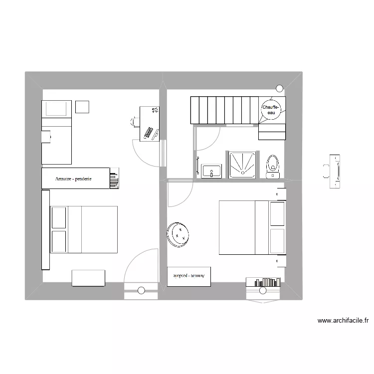 N1 grange 95. Plan de 