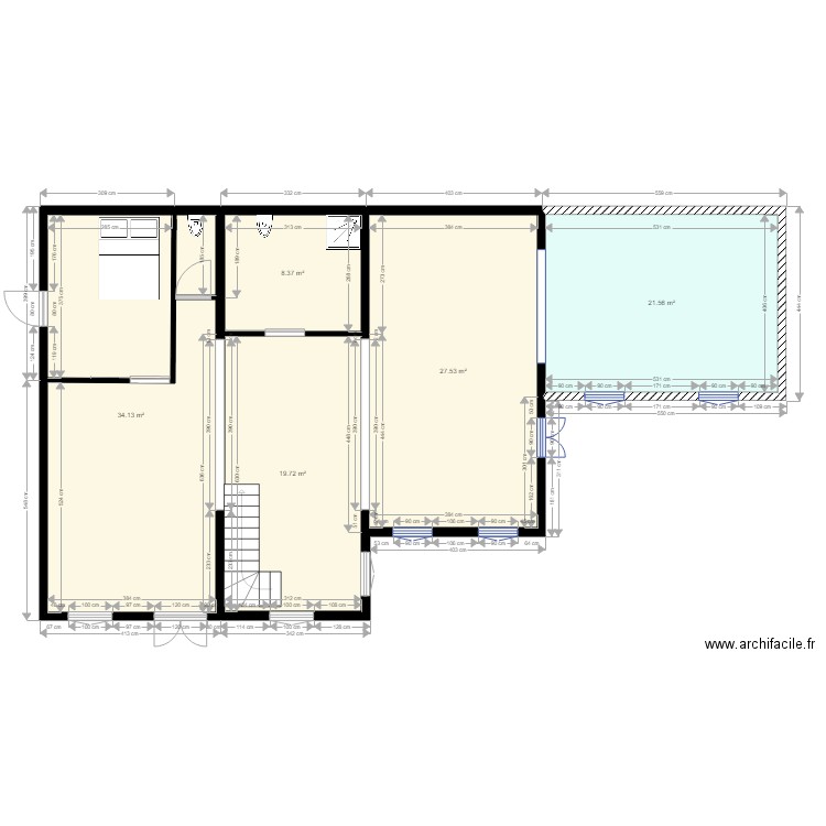 rdc  nouveau plan. Plan de 0 pièce et 0 m2