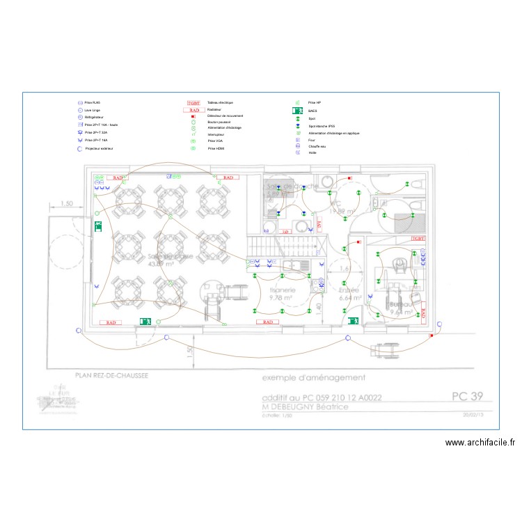 La Flanerie. Plan de 0 pièce et 0 m2