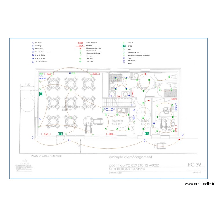 La Flanerie. Plan de 0 pièce et 0 m2