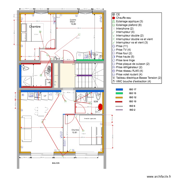 LOT B pour ISO PLACO 20 AOUT 2020. Plan de 0 pièce et 0 m2