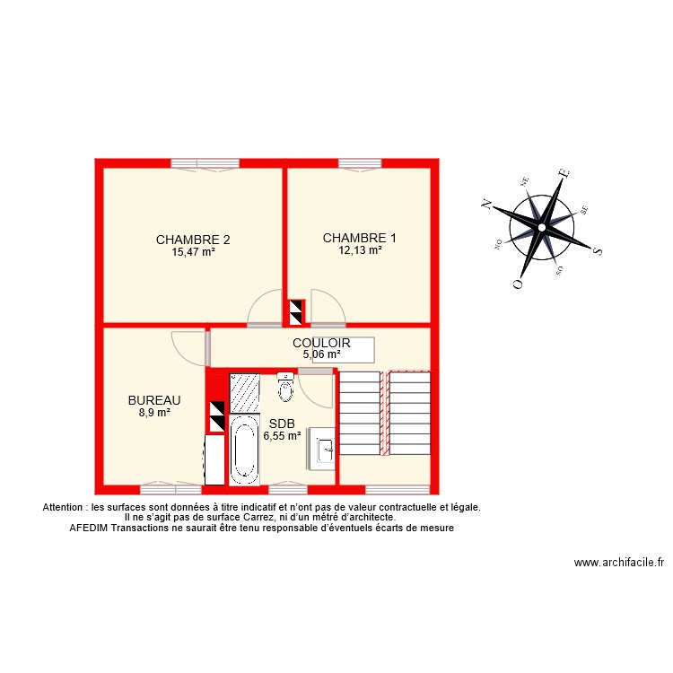 BI 7897 ETAGE. Plan de 0 pièce et 0 m2