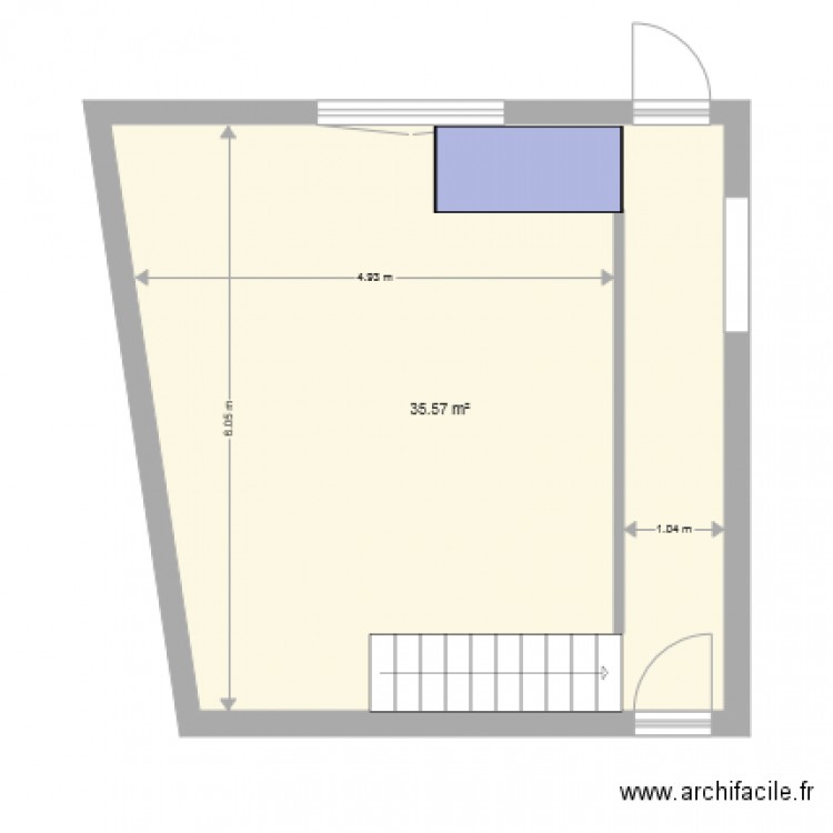 LE GARREC RDC. Plan de 0 pièce et 0 m2