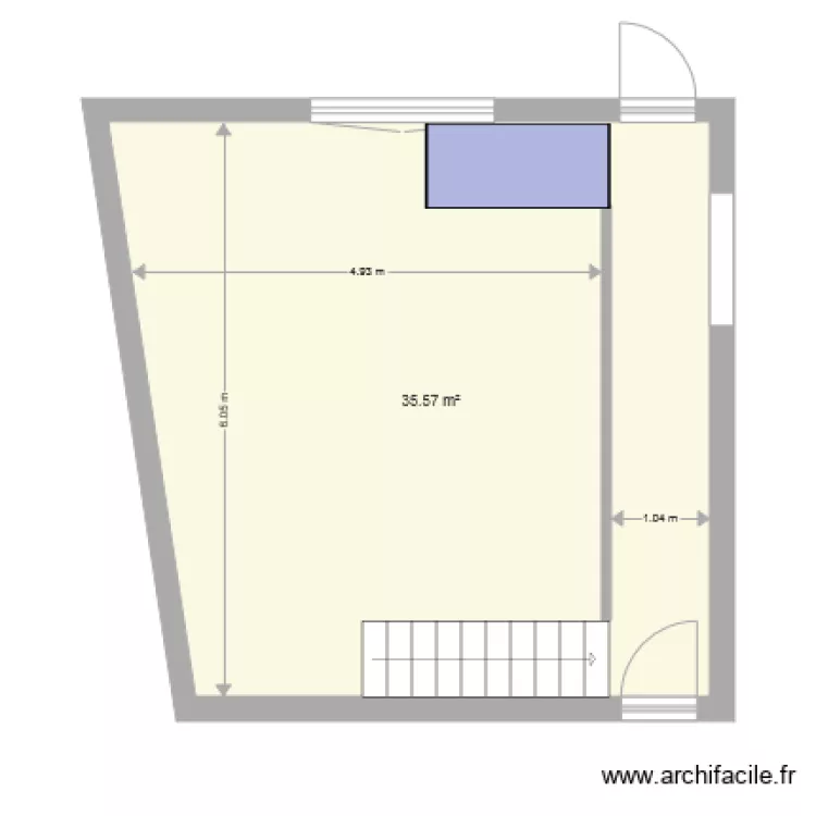 LE GARREC RDC. Plan de LE GARREC RDC. Plan de